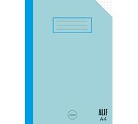 A4 Grid Paper Notebook: 5mm Squared Maths Exercise Book for Students