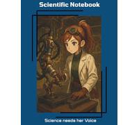A4 Lab Notebook for Women in STEM | Science Journal with Graph Paper & Inspirational Quotes: Science Needs Her Voice - Lab Chronicles Edition