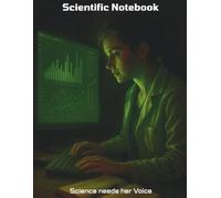 A4 Lab Notebook for Women in STEM | Science Journal with Graph Paper & Inspirational Quotes: Science Needs Her Voice - Data History Edition
