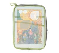A4 Mesh Document Bag | Professional Document Holder | Large Opening Subject Bag | Transparent File Bags School Office Supplies Stationery Bags for Office,business Trip,travel,conference