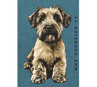 A4 Notebook 6mm: Soft Coated Wheaten Terrier Lined Exercise Book