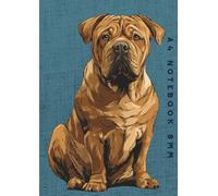 A4 Notebook 8mm: Dogue de Bordeaux Dog