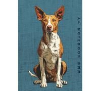 A4 Notebook 8mm: Ibizen Hound Dog