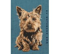 A4 Notebook 8mm: Red Australian Terrier Dog