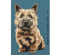 A4 Notebook 8mm: Sand Australian Terrier Dog