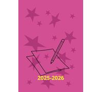 a4 notebook | Star Design | Grid Paper |8.27 x 11.69 in | a4 size | 1cm Graph Paper | 200 Pages