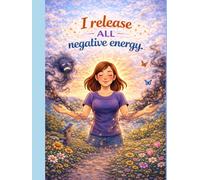 A4 Notebook with Positive Affirmation “I Release All Negative Energy”: A4 Notebook with Positive Affirmation “I Release All Negative Energy” - ... - For Relaxation, Healing and Daily Writing