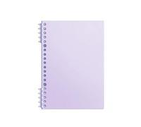 A4 - Personalidad creativa y práctica de los estudiantes de hojas sueltas desmontables de mano -B5 [cuadrado/morado]