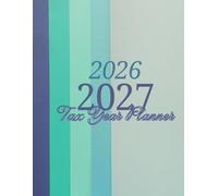 A4 Tax Year Dairy 2026-2027 With Monthly Accounts Section: Business Year Week To Page Diary With Contacts and Password Reminder