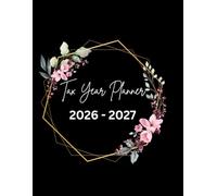 A4 Tax Year Dairy 2026-2027 With Monthly Accounts Section: Business Year Week To Page Diary With Contacts and Password Reminder