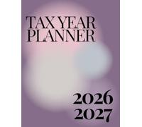 A4 Tax Year Dairy 2026-2027 With Monthly Accounts Section: Business Year Week To Page Diary With Contacts and Password Reminder
