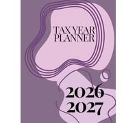 A4 Tax Year Dairy 2026-2027 With Monthly Accounts Section: Business Year Week To Page Diary With Contacts and Password Reminder