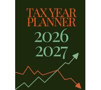A4 Tax Year Dairy 2026-2027 With Monthly Accounts Section: Business Year Week To Page Diary With Contacts and Password Reminder