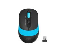 A4 Tech Fg10 Nano - Ratón óptico inalámbrico (2000 DPI), color azul