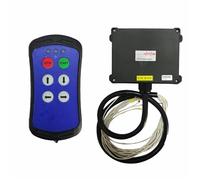 A400 4 botones Interruptores de control de grúa industrial Cabrestantes Riel de elevación Controlador de elevación de grúa(1T 1R,AC DC10-24V)