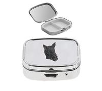 A44 Wild Boar's Black Finish Made from Fine English Pewter On A Mirrored 2 Day Pastillero