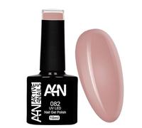 A4N - Esmalte de gel UV en tonos rojos, colores brillantes, esmalte de gel UV, muy buena cobertura (No. 82, 10 ml)