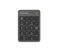 A4tech FGK21C - Teclado numérico inalámbrico de 2.4 G, recargable con USB tipo C, teclas ultrafinas, bloqueo numérico de modo dual, para Windows