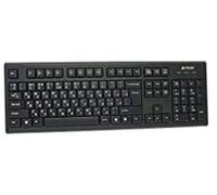 A4tech kr-85 teclado usb qwerty inglés de ee. uu. negro