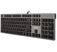 A4tech KV-300H - Teclado (USB, Universal, Universal, Negro, Gris, Monótono)