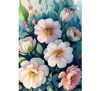 A5 Academic Diary Week To View: Floral - With Notes Page To Do List & Monthly Planner From August To July Pocket Size - 12 Month Organiser For Uk: ... Education - for School, College, University.