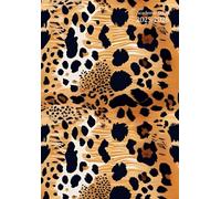 A5 Academic Diary Week To View: Leopard Print - With Notes Page To Do List & Monthly Planner From August To July Pocket Size - 12 Month Organiser For ... - Education - for School, College, University