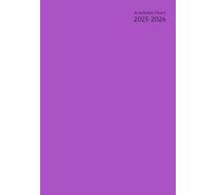 A5 Academic Diary Week To View: Purple - With Notes Page To Do List & Monthly Planner From August To July Pocket Size - 12 Month Organiser For Uk: ... Education - for School, College, University.