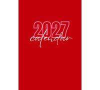 A5 Kalender 2027: Mein All-in-One Planer (rot): Terminplaner & Wochenkalender im edlen Pastell-Design | Mit Monatsübersichten, Dienstplan, Essensplaner, ... To-Do-Listen und Platz für Ziele & Notizen