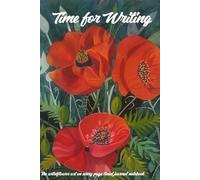 A5 Lined Journal Notebook: original hand painted art on every page