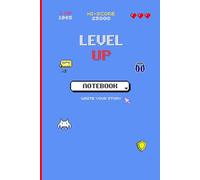 A5 Retro Pixel Quest Notebook: 120 pages 80s Arcade Style A5 Notebook for Gamers, Students, Work and Friends & Retro Gaming Fans