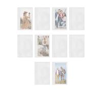 A6 Binder Inserts | 10 Pieces Sticker Organizer Pages Binder Inserts | Top Loading Protectors for Cash Organizer Business Card Tracker Stickers Trading Students Teachers Writers