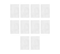 A6 Binder Inserts - 10 piezas A6 Binder Clear Refill Card Sleeves | 10,6 x 16,5 cm Optimized Loading Protectors For Cash Organizer Business Card Tracker Pegatinas Trading Students Teachers Writers