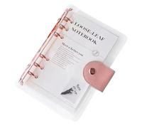 A6 Planner Binder - 13x19cm 6-Ring Planning Notebook for Task, Travel with Refillable Function, Organizer Journal for Study, Health, Cleaning, Reading, Workout, Home, Vacation, Party