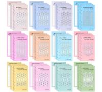 A6 Rastreador de Desafio de Ahorro de Colores Variados, 48 Hojas de Planificación de Presupuesto, Agenda de Ahorro Accesorios de Budget Planner para Carpeta 6 Agujeros Libro de Presupuesto