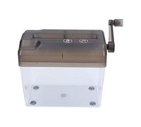 A6 Trituradora de Papel Manual, Mano Mini Destructora Papel Molinillo de Papel PortáTil Archivo de Documentos MáQuina de Corte Recta Hecha Compacta para Oficina Escolar Suministros de Escritorio Gris