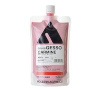 A651 replacement for Holbein acrylic la 300ml color gesso Carmine packed (japan import)