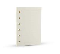 A7 Planner Recarga A7 Agenda de recarga Papel de recarga Rulled Lnea para 6 anillos Filofax Mini Revista Insertos de 6 agujeros100GSM Tamao de bols