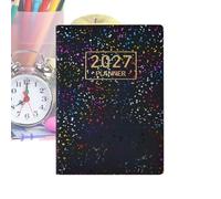 A7 Pocket 2027 Daily Planner | 2027 Monthly Academic Appointment Agenda |