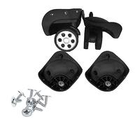 A79 - 2 ruedas de repuesto resistentes para maleta, maleta de 360 grados, doble fila silenciosa, 1