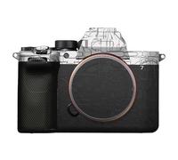 A7M5 - Funda protectora antiarañazos para cámara Sony ILCE-7M5 / A7 V, A7V, accesorios de película protectora (circuito blanco + circuito negro, para Sony A7V/A7M5)