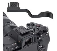A7RVI A7V A7IV - Empuñadura de metal para cámara Sony Alpha A7R VI V A7 V | A7M5 A7RM6 - Agarre para pulgar de aleación de aluminio con protector de zapata caliente, soporte para reposamuñecas