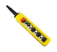 A8913 Interruptor de botón de elevación de polipasto eléctrico manija de Control Remoto de grúa de Dos velocidades