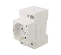A9A15035 Hembra tipo F (Schuko) 250VAC 16A DIN ACTI9 SCHNEIDER ELECTRIC