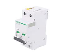 A9F06206 Interruptor de sobrecorriente 400VAC lNenn: 6A polos: 2 para carril ...