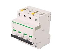 A9F06432 Interruptor de sobrecorriente 400VAC lNenn: 32A polos: 4 para carril...