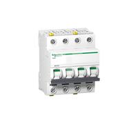 Schneider Electric Interruptor automático magnetotérmico A9F75416 IC60N 4P 16A Curva D