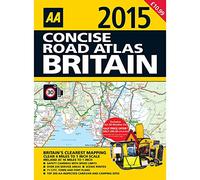 AA 2015 Concise Road Atlas Britain