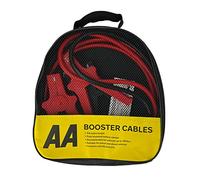 AA AA4550 - Cables de Arranque para Coche, para Motores de Gasolina y Diésel de Hasta 2.5 L/2500 CC, 250 A, 3 m de Cable, con Bolsa de Almacenamiento