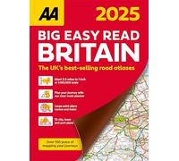 AA Big Easy Read Atlas Britain 2025 (AA Road Atlas)