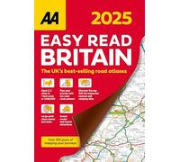 AA Easy Read Atlas Britain 2025 (AA Road Atlas)